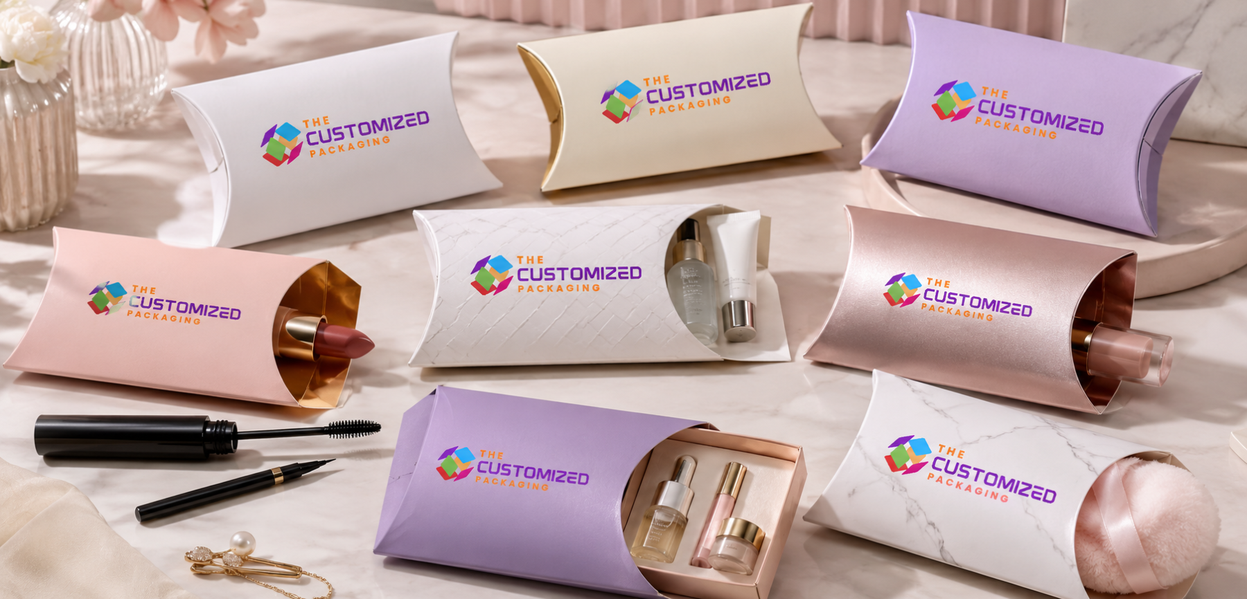 Custom Gift Pillow Boxes Across the USA